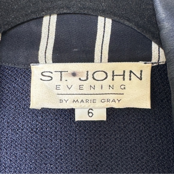 Vintage St. John Wool 2 pc Blazer + Skirt Set - Picture 9 of 12